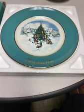 Avon christmas plate for sale  Farmington