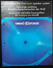 Yamaha speakers catalogo usato  Italia