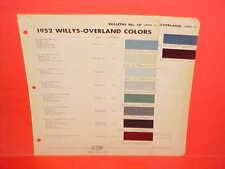 1952 willys overland for sale  Fort Wayne