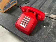 Teléfono TT rojo brillante teléfono antiguo funciona nuevo en caja segunda mano  Embacar hacia Argentina