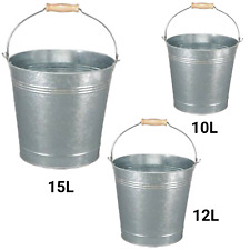 Galvanised metal bucket for sale  Shipping to Ireland