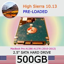 Disco rígido MacBook Pro High Sierra 10.13 500GB HD 2.5 2010 2011 2012 A1278 A1286 comprar usado  Enviando para Brazil