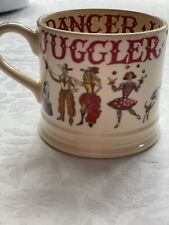 Emma Bridgewater running away with the circus baby mug, used for sale  UK