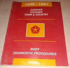 Procedimentos diagnósticos corporais Chrysler Caravan Voyager Town & Country 1996-1997  comprar usado  Enviando para Brazil