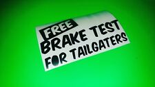 Free brake test for sale  LEEDS