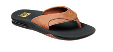 Sandália Reef Fanning cinza cáqui conforto flip flop masculina EUA tamanhos 7-17 NOVA!!! comprar usado  Enviando para Brazil