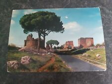 Postal publicada de la Via Appia Antica Roma, usado segunda mano  Embacar hacia Argentina