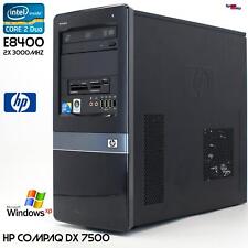 HP COMPAQ DX7500 MICRO TOWER COMPUTER PC WINDOWS XP 7 500GB 8GB DVDRW for sale  Shipping to South Africa