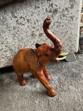 Leather wrapped elephant for sale  GRIMSBY