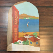 Painting wood mediterranean for sale  Rocklin
