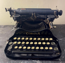 Used, Antique 1917 Corona Folding Model 3 Typewriter-Display Quality! for sale  Shipping to South Africa