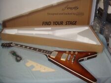 FIREFLY FFLV-BS FLYING V SUNBURST ELECTRIC GUITAR -NOB for sale  Shipping to Canada