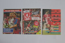 Liverpool football programmes for sale  LIVERPOOL