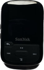  Reproductor de MP3 portátil SanDisk Clip Sport Plus SDMX28016GG46K negro (16 GB) segunda mano  Embacar hacia Argentina