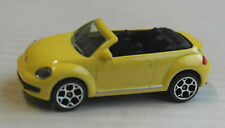 Majorette VW Volkswagen Beetle Cabrio amarillo Auto Car Convertible amarillo jaune segunda mano  Embacar hacia Spain