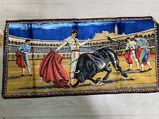 Tapiz/toreropelo torero español oruga textil gráfico textil segunda mano  Embacar hacia Argentina