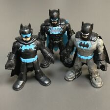 3 PIEZAS Fisher Price Imaginext DC Super Friends Bat-Tech Batcave Batman Figuras Juguete, usado segunda mano  Embacar hacia Mexico