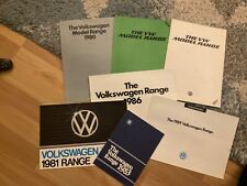 Volkswagen range brochures for sale  PONTYPRIDD