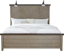 light queen grey bed frame for sale  Oakwood
