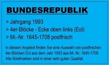 Auswahl bund 1993 gebraucht kaufen  Neunkirchen-Seelscheid