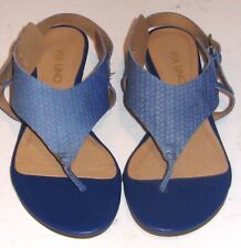 Sandálias fofas Via Uno azul com tiras - Tamanho 5 em EXCELENTE estado comprar usado  Enviando para Brazil