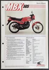 Honda mbx50s sports for sale  LEICESTER
