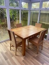 Oak dining table for sale  BURGESS HILL