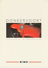 Donkervoort sportscar brochure d'occasion  Expédié en Belgium