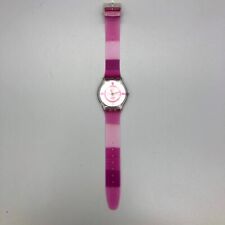 Relógio Swatch pele rosa rosa SFK200 2004 34mm precisa de bateria comprar usado  Enviando para Brazil