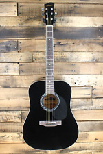 Used, Luthier Project -  Savannah SGD-12 Dreadnought Acoustic Guitar -Black #R3515 for sale  Shipping to South Africa