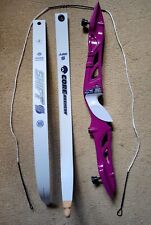 CORE ARCHERY JET  TAKE DOWN RECURVE BOW WITH LIMBS - PINK EXCELLENT CONDITION for sale  MAIDENHEAD
