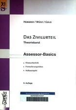 Zivilurteil theorieband assess gebraucht kaufen  Bubenhm.,-Wallershm.