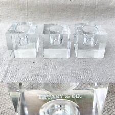 Tiffany crystal cube for sale  Pittsburgh