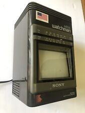 Receptor portátil Watchman TV e rádio Sony FD-500 FM AM, usado comprar usado  Enviando para Brazil