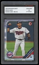 Royce Lewis 2019 Bowman Draft Topps 10 tarjetas de novato radiocontrol Minnesota Twins segunda mano  Embacar hacia Argentina