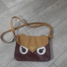Owl handbag brown for sale  KING'S LYNN