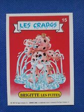 Les Crados / Carte numéro 15 / French Garbage pail kids. comprar usado  Enviando para Brazil
