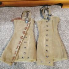 Vintage military leggings for sale  Staples