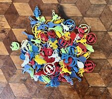 100 Vintage 60s Plastic Cracker Toys Gumball Charms Job Lot Birds Horse NOS for sale  Shipping to South Africa