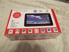 Used, PROSCAN  Android  7 inch Internet Tablet  8GB  Black  Opened Internet 7PO for sale  Shipping to South Africa