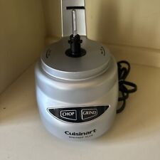 Cuisinart Mini Prep Plus Food Processor Motor Base CGC-2 Silver Tested Works for sale  Shipping to South Africa