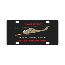 Usado, Placa de licença - Exército - AH-1 Cobra - Snake Attack - Slicks são para crianças comprar usado  Enviando para Brazil