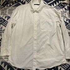 Jenni Kayne Cotton Long Sleeve Button Down Shirt White Women's Medium M Top, used for sale  Shipping to South Africa