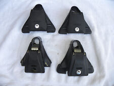 Set of 4 YAKIMA Q Towers Ski Bike Car Roof Rack No Clips or Key for sale  Shipping to South Africa