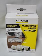  Conjunto de rolos de microfibra Karcher compatível com limpador de piso Karcher FC3 FC5 FC7 caixa aberta comprar usado  Enviando para Brazil