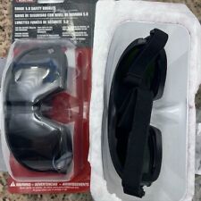2 Pack - Lincoln Electric Shade 5.0 Safety Welding Goggles 4 in. Black IR5 for sale  Shipping to South Africa