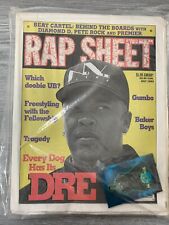 1993 julho RAP SHEET revista lacrada Dr Dre capa com Meteor Man #1 quadrinhos e broche comprar usado  Enviando para Brazil