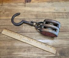 antique block and tackle pulley for sale  Woodbury