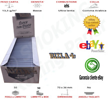KIT 2500 Cartine Corte Rizla Argento Silver Misura Corta Standard 50Libretti  segunda mano  Embacar hacia Argentina
