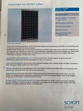 Photovoltaik module schott gebraucht kaufen  Kalbach,-Niedererlenbach